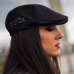 BOINA NEGRA LOGO GRIS